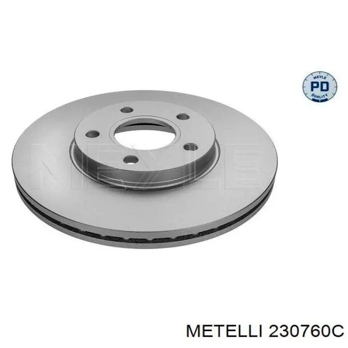 Купить 230760C Metelli Ротор тормозной