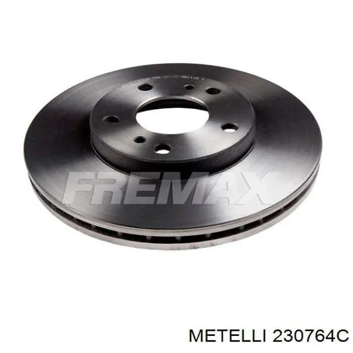 Передние тормозные диски 230764C Metelli