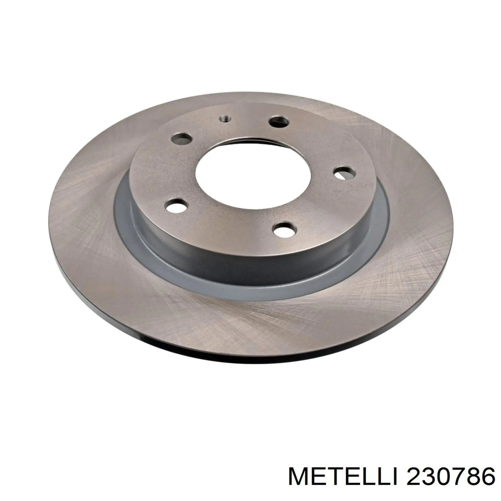 23-0786 Metelli диск тормозной задний