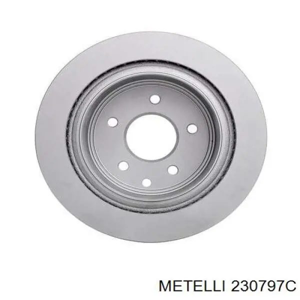 Задний тормозной диск Metelli 230797C цена, от 35.12 USD