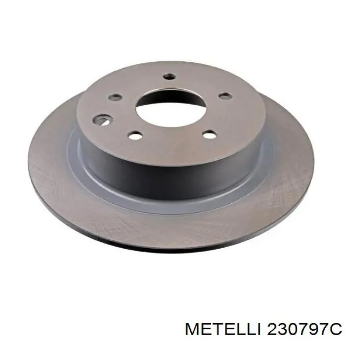 Тормозные диски 230797C Metelli