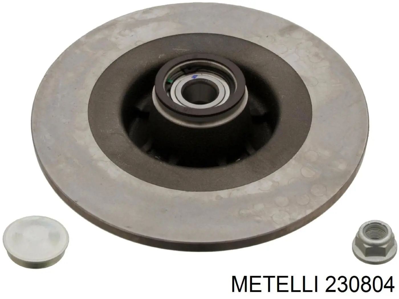 Купить 230804 Metelli Диск тормозной задний