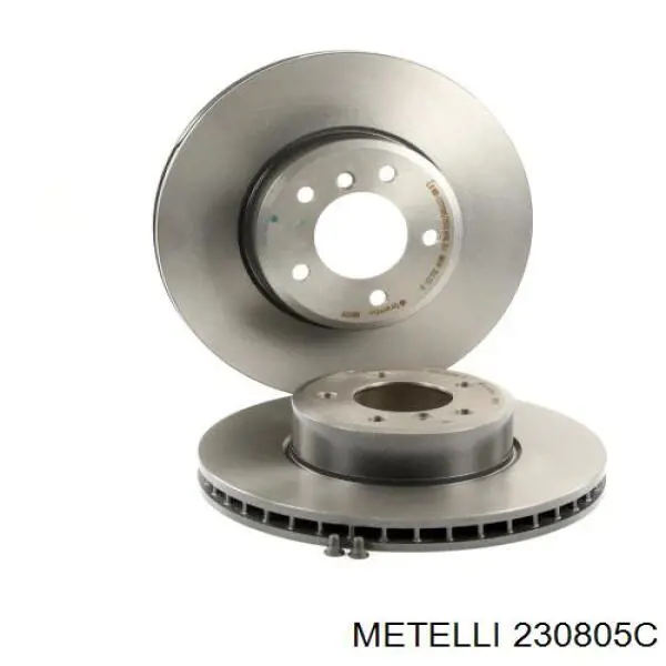 Тормоз дисковый передний Metelli 230805C цена, от 67.69 USD