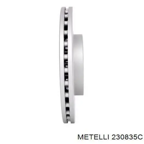 230835C Metelli Диск тормозной передний