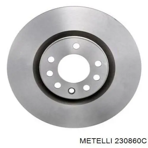 Передние тормозные диски 230860C Metelli