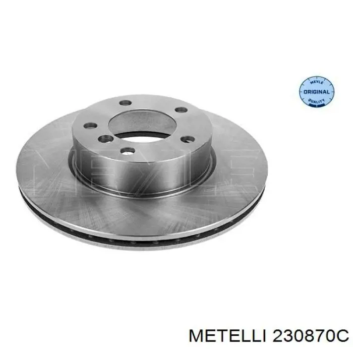 Тормоз дисковый передний Metelli 230870C цена, от 51.40 USD