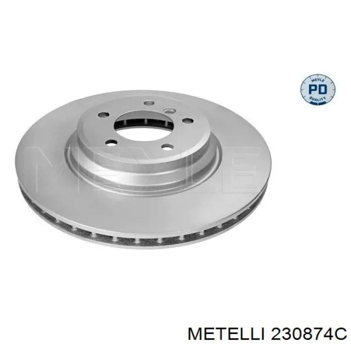 Передние тормозные диски 230874C Metelli