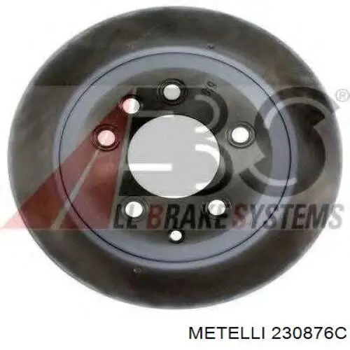 Передние тормозные диски 230876C Metelli