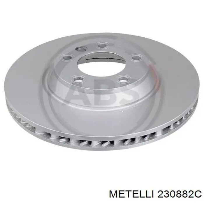 Передние тормозные диски 230882C Metelli