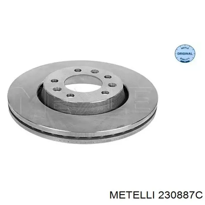 Тормоз дисковый передний Metelli 230887C цена, от 42.95 USD
