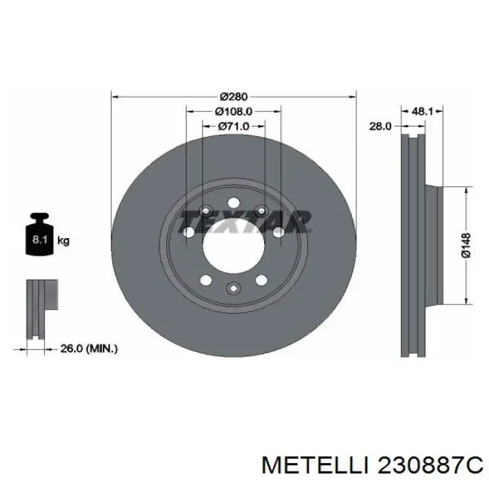 230887C Metelli