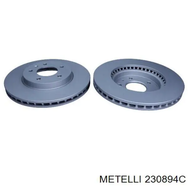 Передние тормозные диски 230894C Metelli