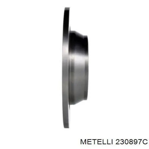 Тормозные диски 230897C Metelli