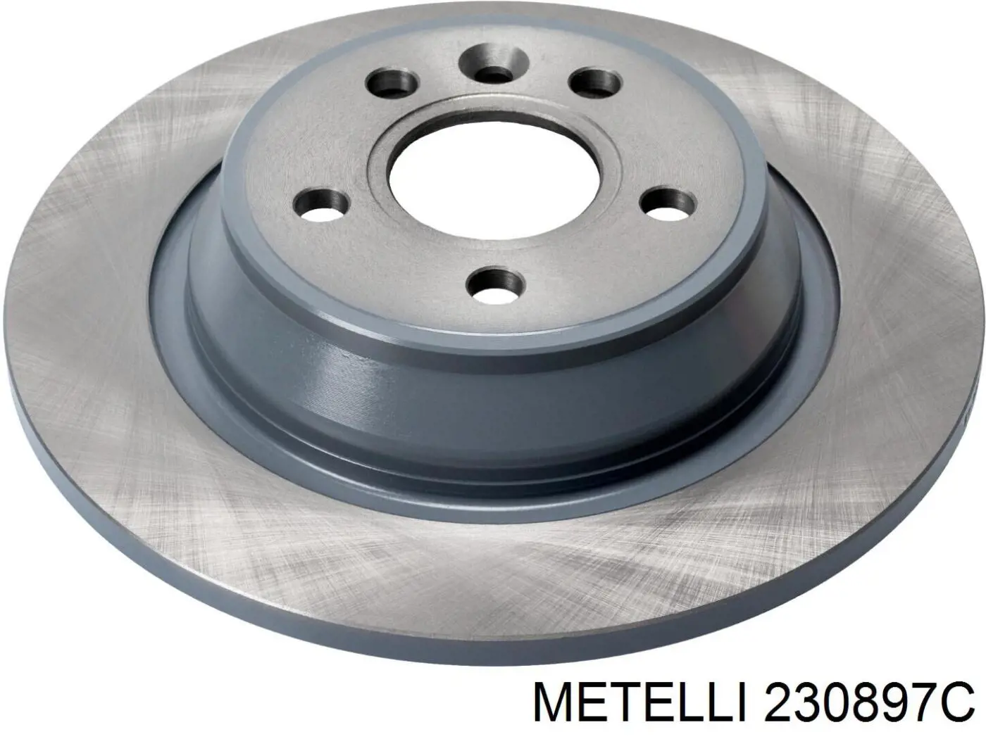 23-0897C Metelli диск тормозной задний