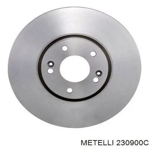 230900C Metelli Диск тормозной передний