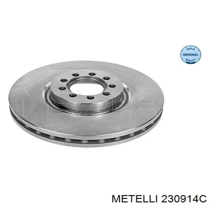 230914C Metelli диск тормозной передний