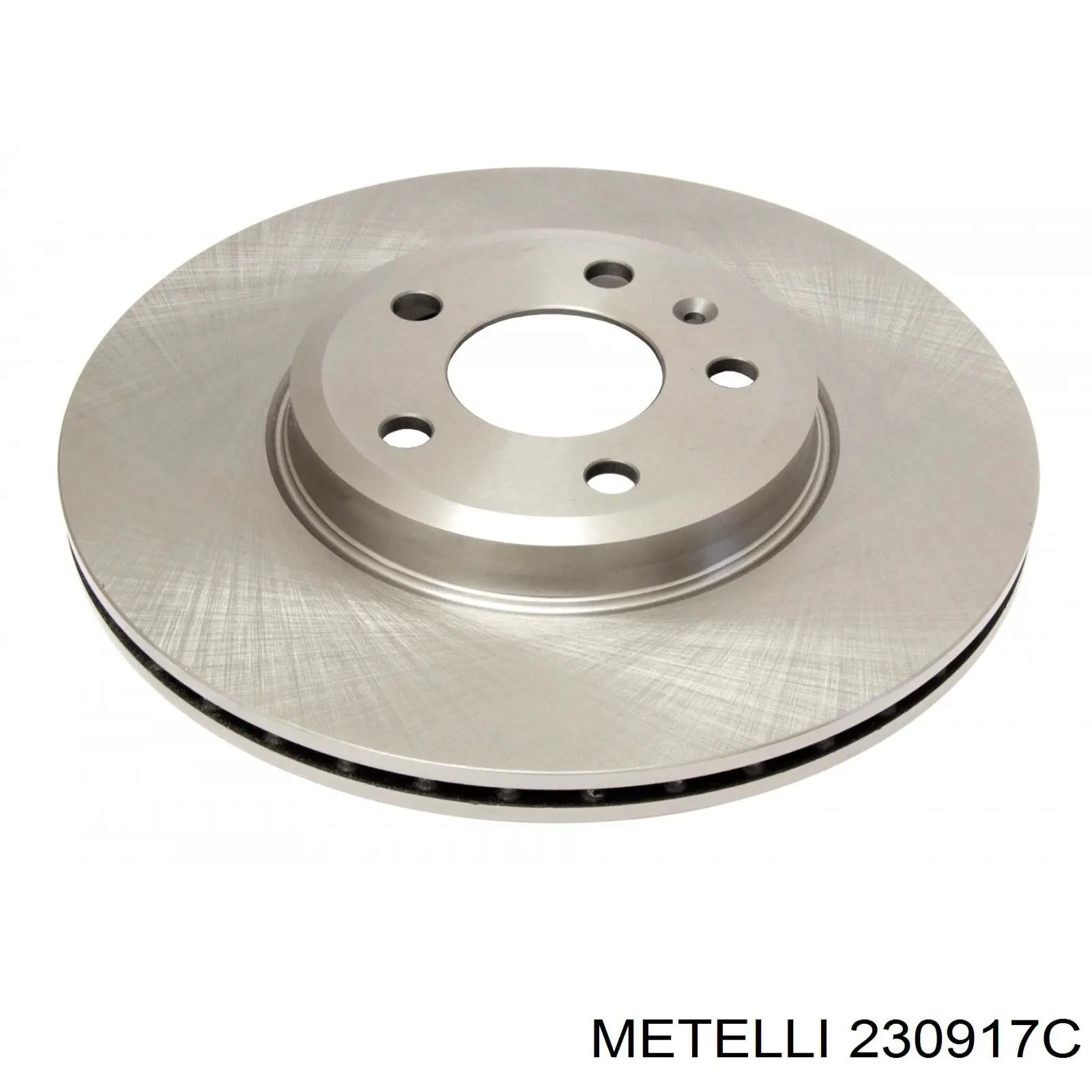 230917C Metelli Диск тормозной передний