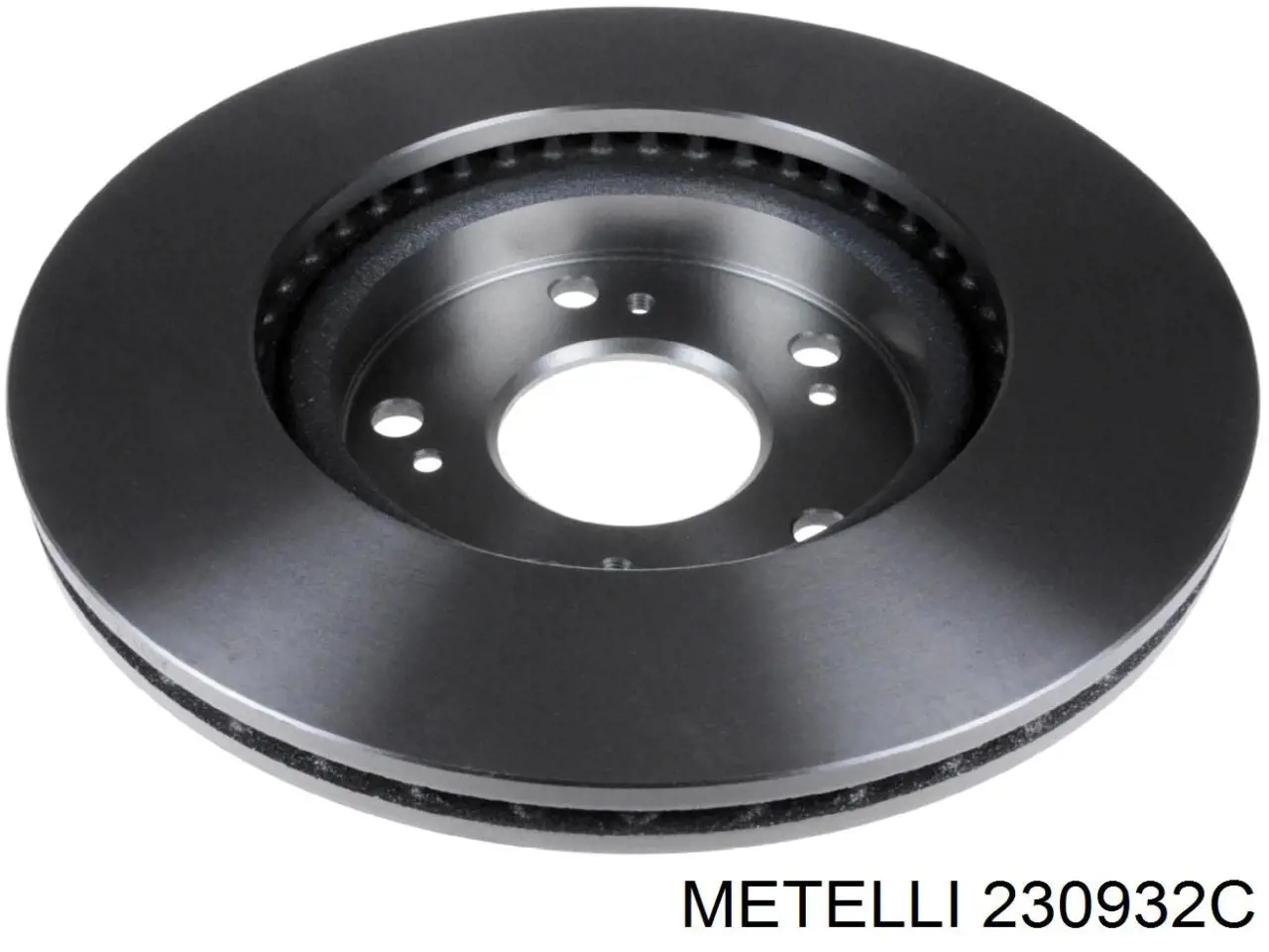 230932C Metelli Диск тормозной передний