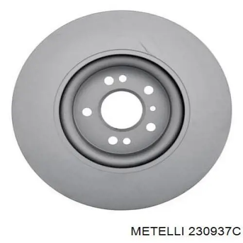 Передний тормозной диск Metelli 230937C