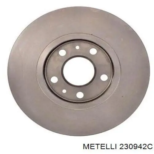 230942C Metelli Диск тормозной передний