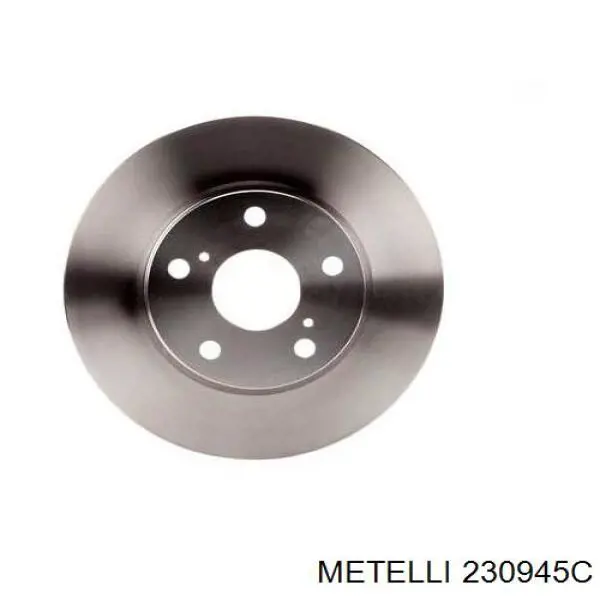 Передние тормозные диски 230945C Metelli