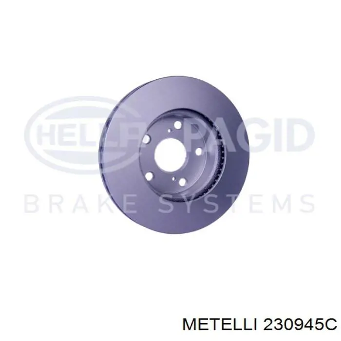 Тормоз дисковый передний Metelli 230945C цена, от 41.44 USD