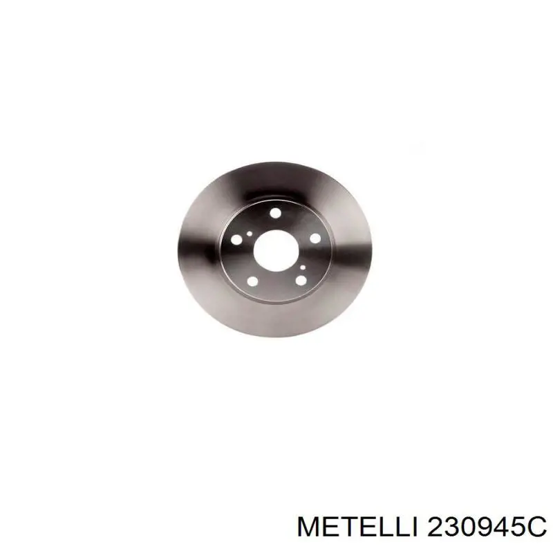 230945C Metelli Диск тормозной передний