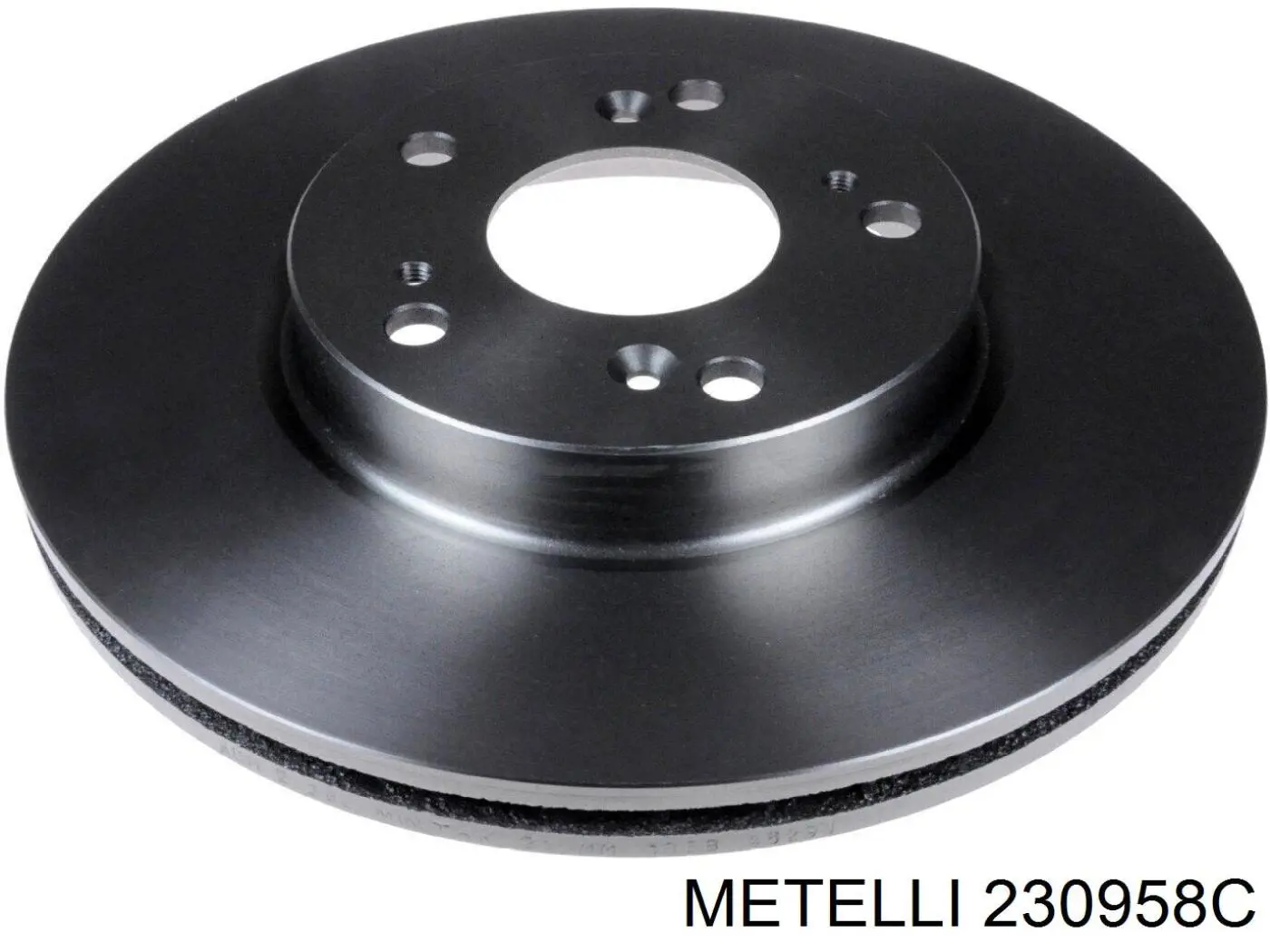 230958C Metelli Диск тормозной передний