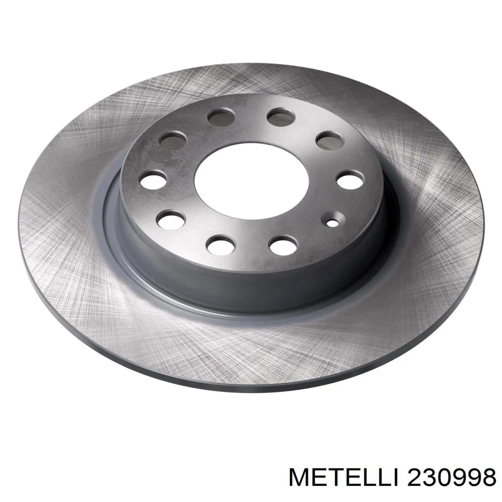 230998 Metelli диск тормозной задний
