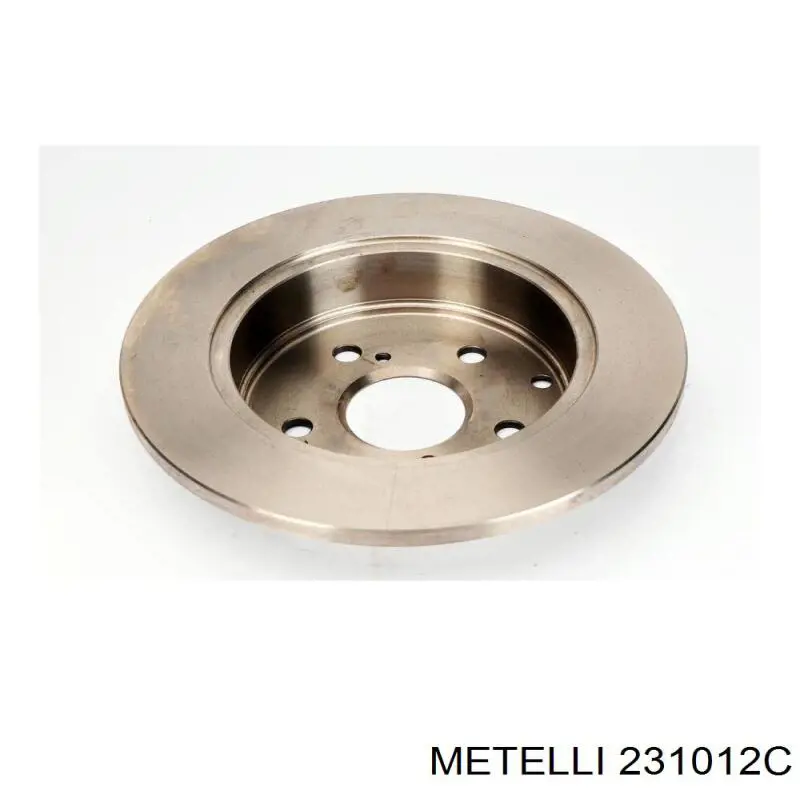 231012C Metelli Дисковый тормоз