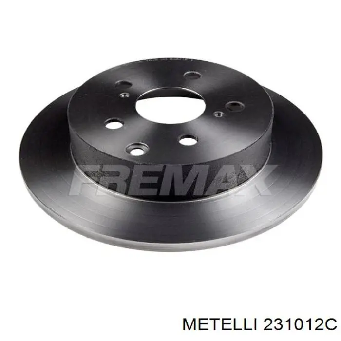 Задний тормозной диск Metelli 231012C цена, от 32.50 USD