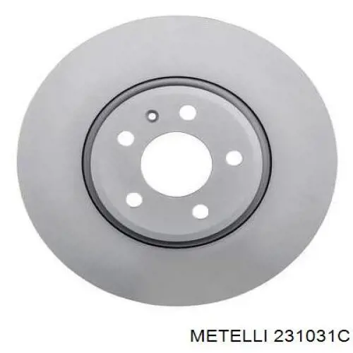 231031C Metelli Диск тормозной передний
