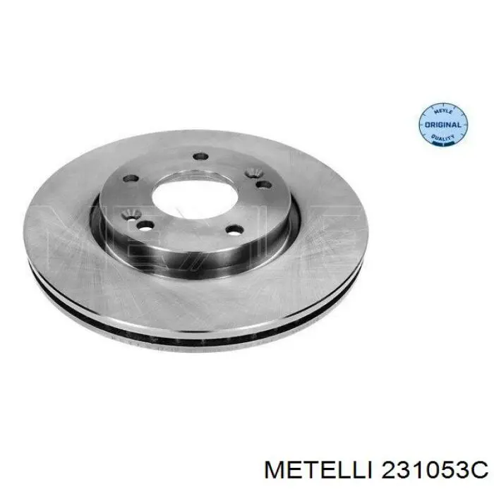 231053C Metelli Диск тормозной передний