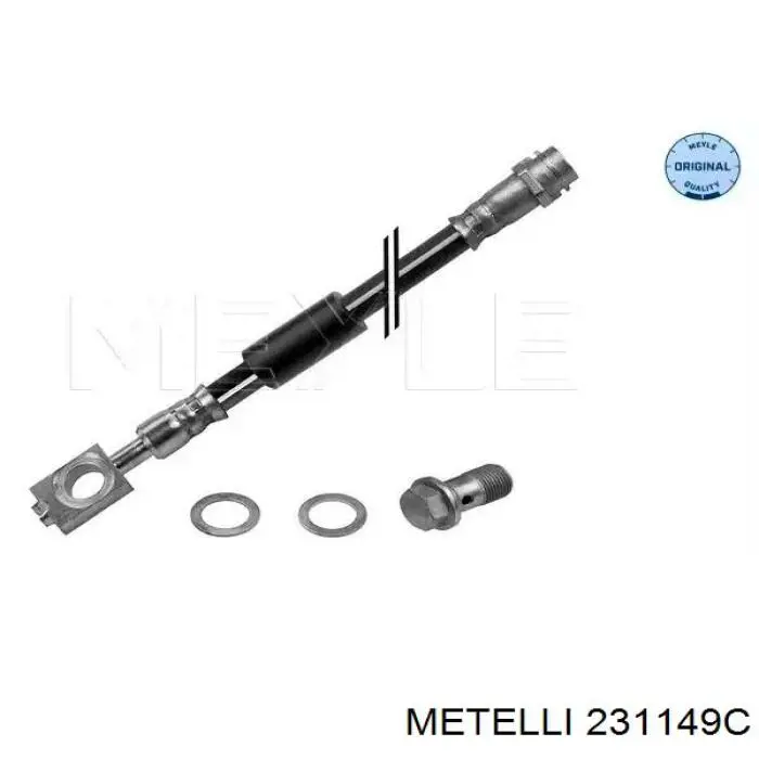 Тормозные диски 231149C Metelli