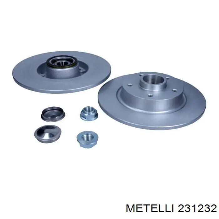 231232 Metelli Дисковый тормоз