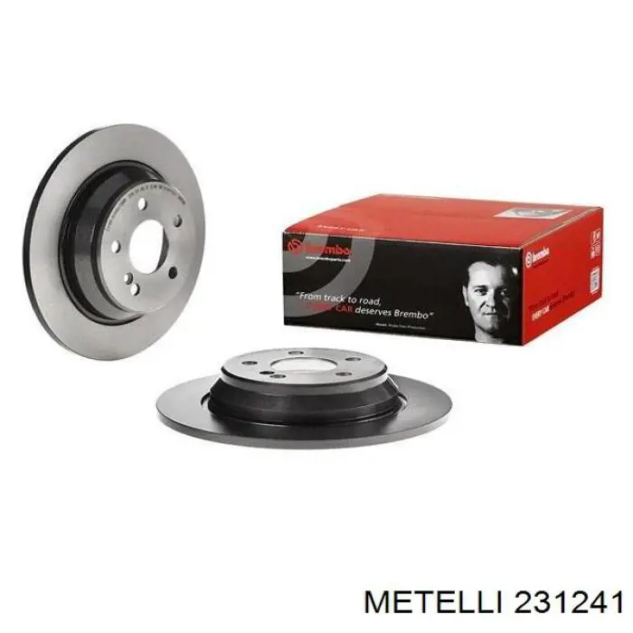 231241 Metelli Дисковый тормоз