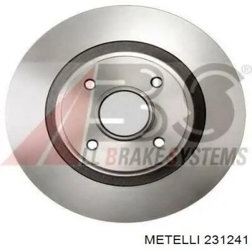 Задний тормозной диск Metelli 231241 цена, от 73.42 USD