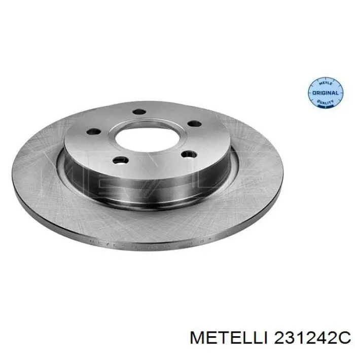 Задний тормозной диск Metelli 231242C цена, от 27.87 USD