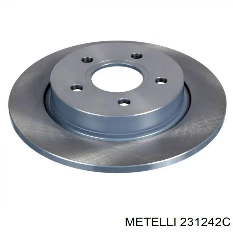 Задний дисковый тормоз Metelli 231242C
