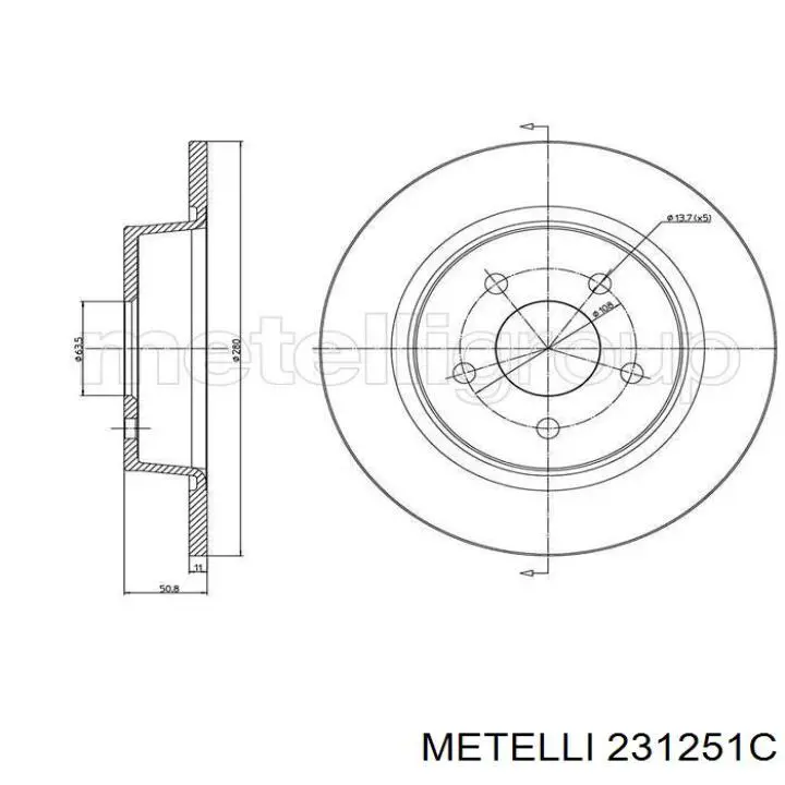 231251C Metelli