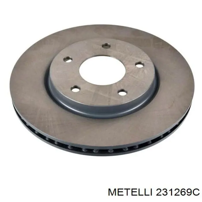Передние тормозные диски 231269C Metelli