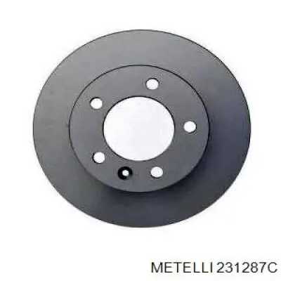 231287C Metelli Дисковый тормоз