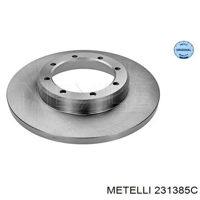 Тормозные диски 231385C Metelli