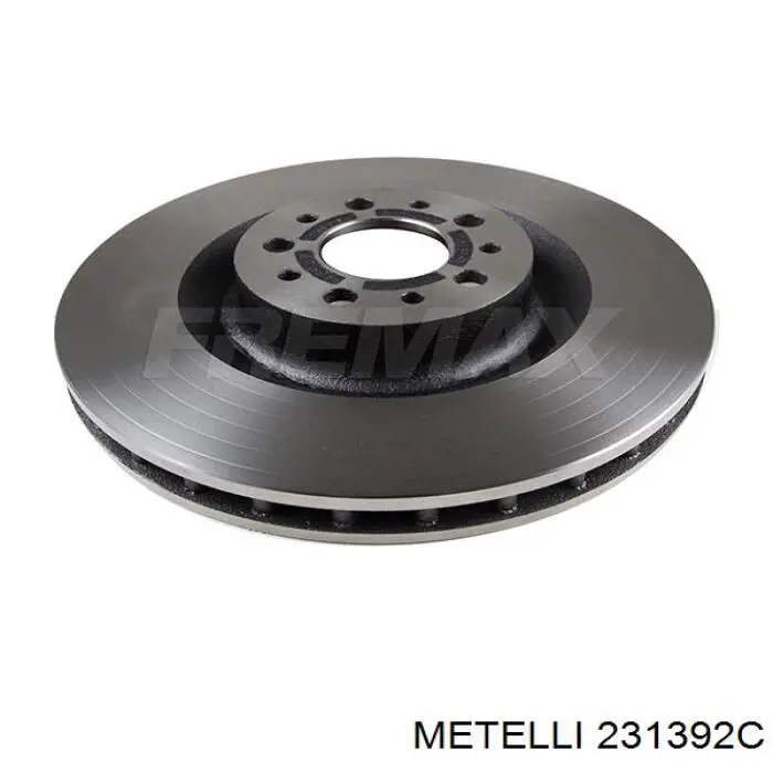231392C Metelli Диск тормозной передний