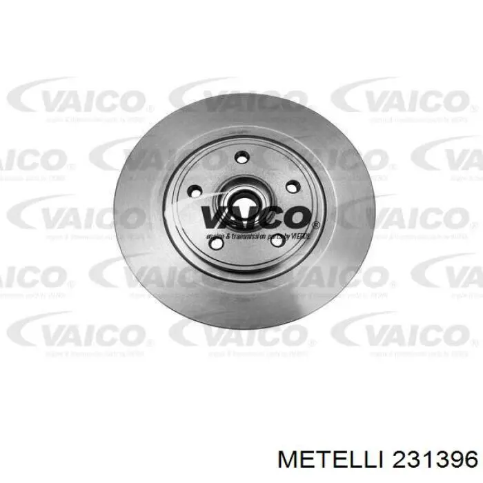 Compre 231396 Metelli Disco do freio traseiro