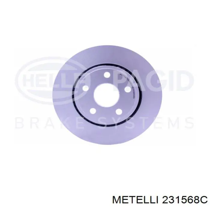Тормоз дисковый передний Metelli 231568C цена, от 83.31 USD