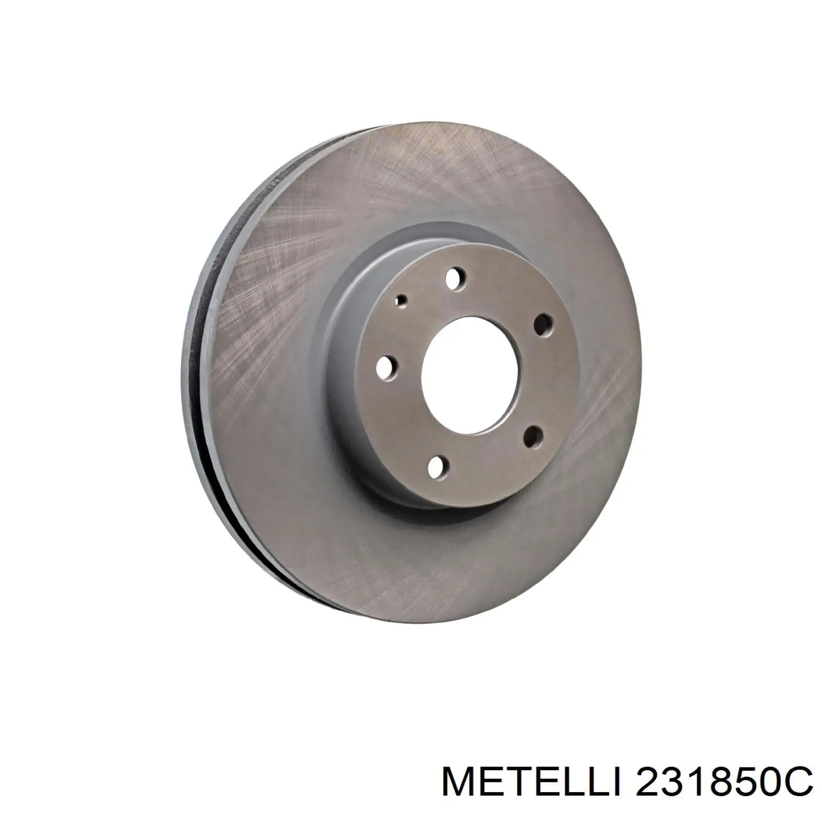 Передние тормозные диски 231850C Metelli