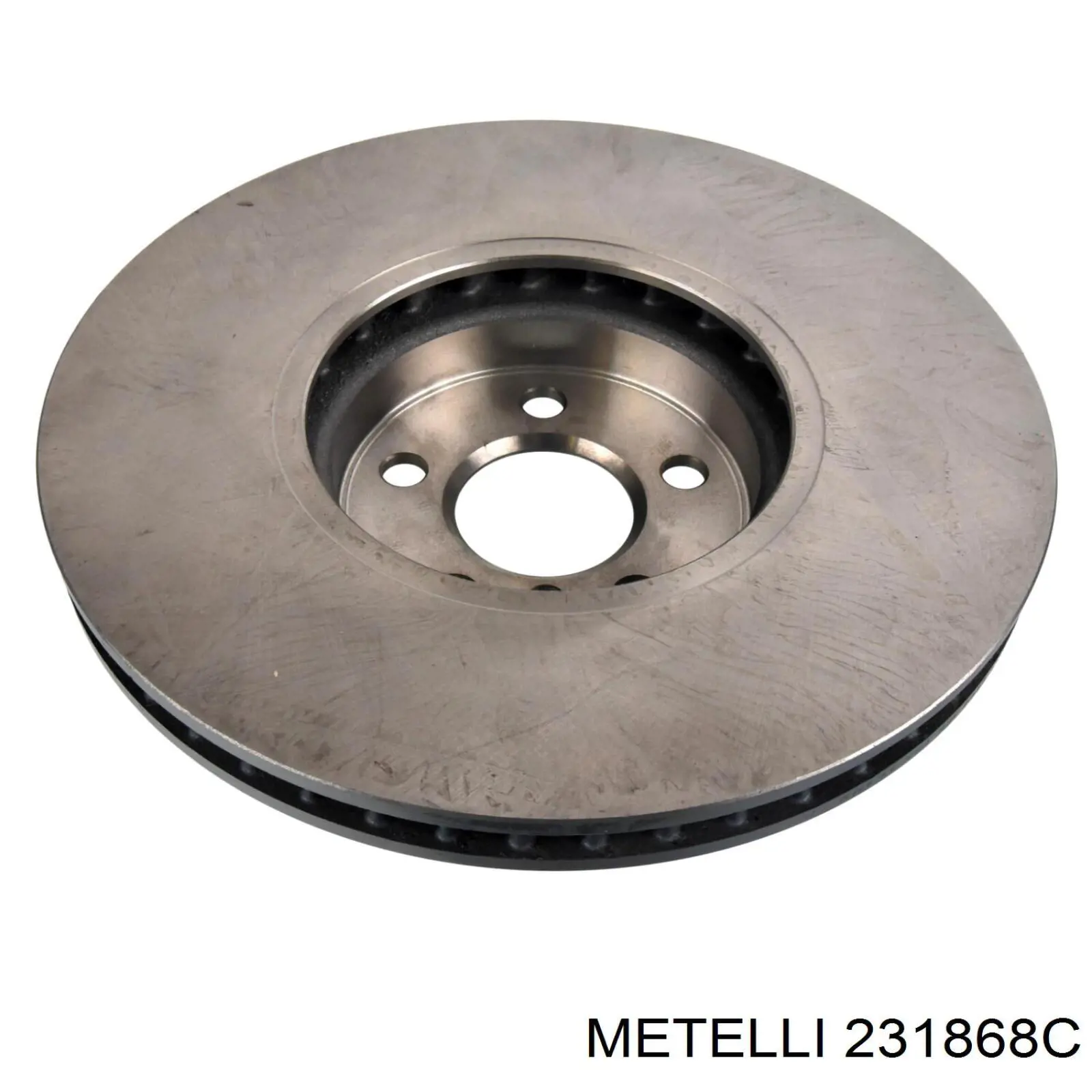 231868C Metelli Диск тормозной передний