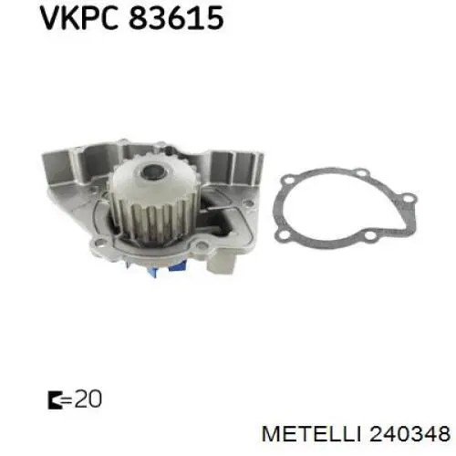 Помпа 240348 Metelli