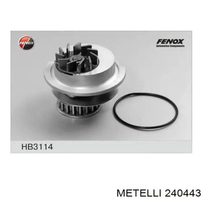 Водяной насос Metelli 240443